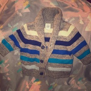 Baby Boy Button Up Sweater